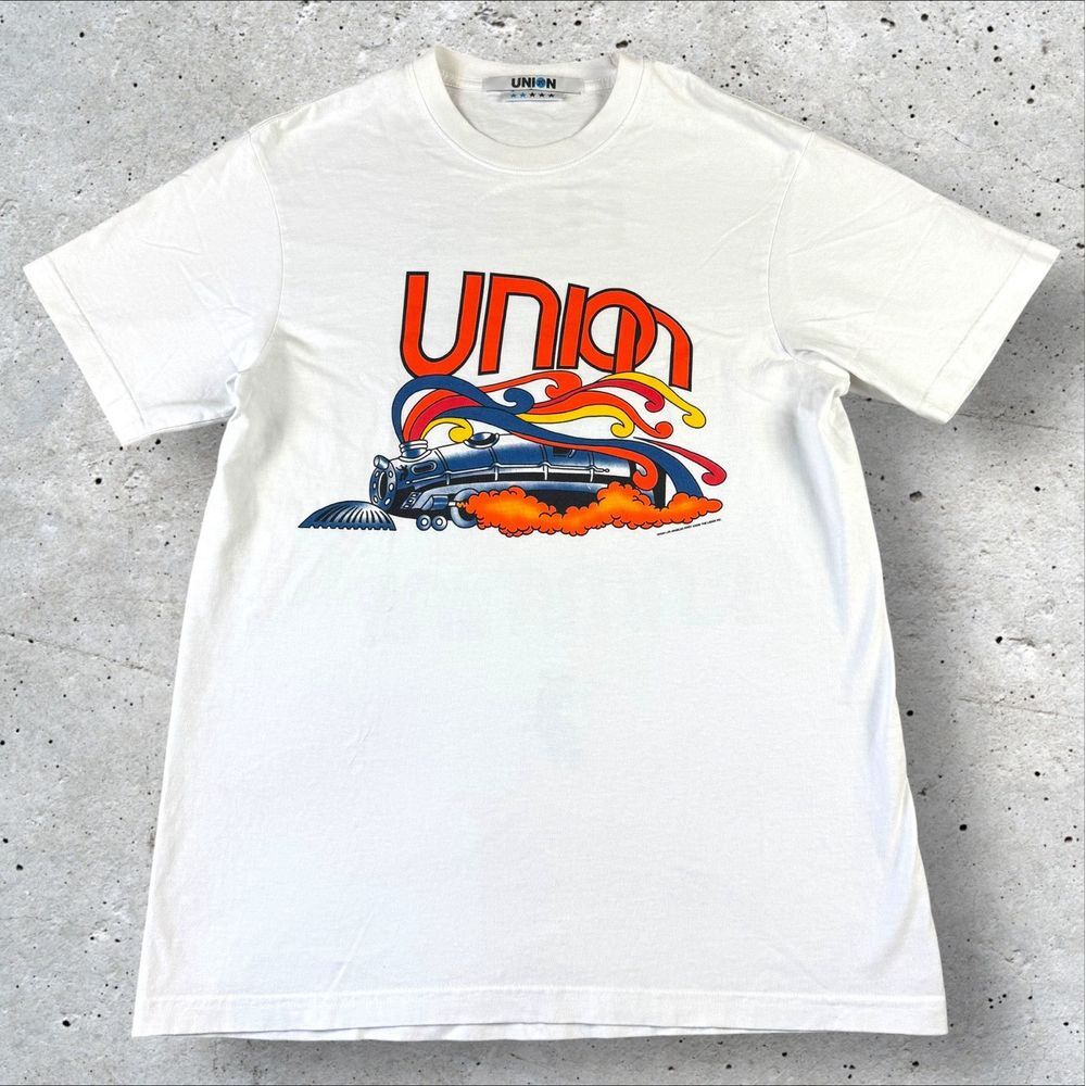Union Los Angeles Soul Train Logo‎ T-Shirt Men's Sz L Streetwear Sneakers